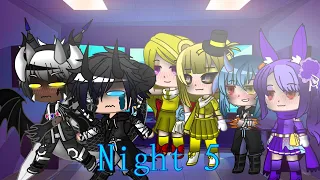 FNIA 1 Night 5||Gacha Club||Black Dragon