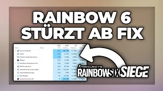 Rainbow Six Siege Crash / stürtzt ab - Problemlösung | Crash Fix PC Windows 10/11