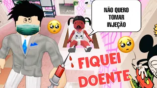 MEU PAI ME DEIXOU DOENTE NO BLOXBURG!! (Roblox) *TIVE QUE TOMAR INJEÇÃO*