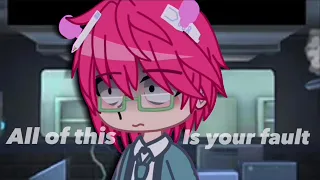 All of this is your fault… [ Saiki k ][ TDLOSK ￼][ gacha club ][ au ]