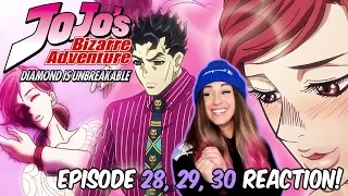 NANI KIRA?! JoJo's Bizarre Adventure: DIAMOND IS UNBREAKABLE Episode 28, 29, 30 REACTION!