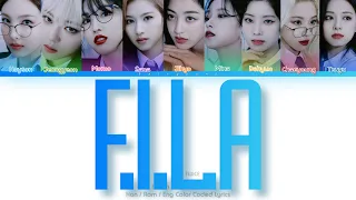 TWICE (트와이스) F.I.L.A (Fall In Love Again) Color Coded Lyrics (Han/Rom/Eng)