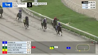 Gulfstream Park Carrera 3 - 30 de Junio 2023