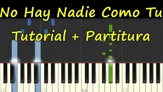 NO HAY NADIE COMO TU Piano Tutorial Completo Partitura PDF Sheet Music Midi Paul Wilbur