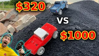 is the CHEAP rc crawler much worse?