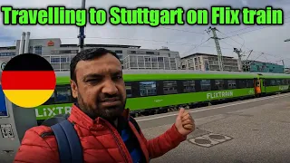 Travelling to Stuttgart on Flix Train | Germany | Inspired Adnan