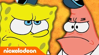 SpongeBob SquarePants | SpongeBob en Patrick hebben ruzie: deel 1 | Nickelodeon Nederlands