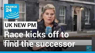 UK PM resigns: Race kicks off to find the successor within a week • FRANCE 24 English