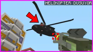 KÖTÜ ÇOCUK HELİKOPTER İLE KAÇABİLECEK Mİ? 😱 - Minecraft