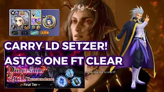 IGNORE MECHANICS with ASTOS! Carrying Skipzer in Final Transcendence! [DFFOO GL]