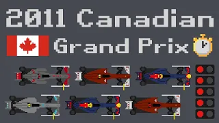 2011 Canadian Grand Prix Timelapse