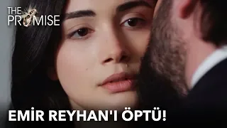 Emir Reyhan'ı öptü! | Yemin 36. Bölüm