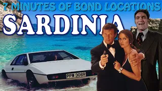 JAMES BOND IN SARDINIA | The Spy Who Loved Me | filming locations then*now