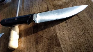 Forging a Knife From a Leaf Spring