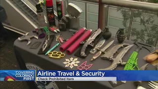 TSA Shows Off Prohibited Items That May Slow Down Your Summer Travel