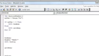 Excel VBA Basics #15 How to Use GOTO to Jump Around Your Macro