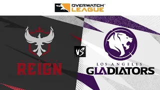 @atlantareign vs @LAGladiators | Playoffs | Jour 3