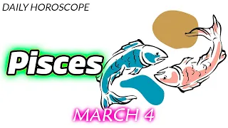 ❎ HOROSCOPE FOR TODAY ❎ pisces DAILY HOROSCOPE TODAY March 4 2023 🌞♓️ tarot horoscope