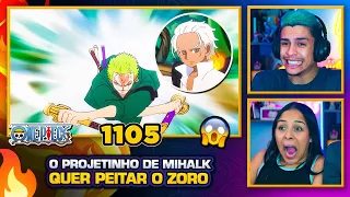 A STUSSY É A EX DO BARBA BRANCA?? KKKKK | One Piece - EP 1105 | [Casal Jounin React] 🔥