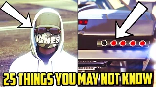 25 THINGS YOU MAY NOT KNOW ABOUT THE IMPORT/EXPORT DLC (GTA Online)