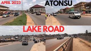 14th April 2023: Kumasi ATONSU LAKE ROAD Project Update in Ghana | CHICO Construction.