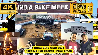 India Bike Week | 2022 | GOA Vagator | Day 1 |  WITH@jsfilmsindia @BuluBiker @XTREMEMOTOADVENTURE 🔥