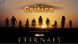 Crítica: Eternals | Explicación de las dos escenas post-créditos. Spoilers