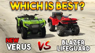 GTA 5 ONLINE : VERUS VS BLAZER LIFEGUARD (WHICH IS BEST?)