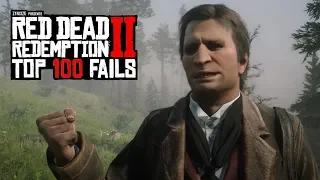 TOP 100 FUNNIEST FAILS IN RED DEAD REDEMPTION 2