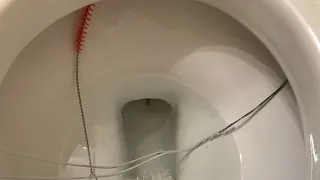 How to open inside clogged toilet jet’s for weak slow double flush toilets! No plumber or chemicals!