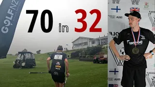 Jamie Reid -  Shot 70 in 32 Mins - New Zealand Speedgolf Open - Round 1