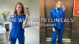 Come with me to Clinicals! 12 hour shift as a Nursing Student