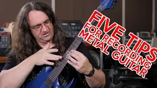 Five Tips for Recording Metal Guitar at Home