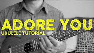 Harry Styles - Adore You (EASY Ukulele Tutorial) - Chords - How To Play