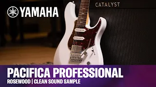 Yamaha | Pacifica Professional | Rosewood | Clean Sound Sample