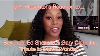 Beyonce, Ed Sheeran and Gary Clark Jnr. Tribute to Stevie Wonder -  Woman of the Year 2021 UK