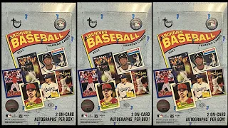 NEW RELEASE 2023 Topps Archives Hobby Box Opening!