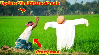 Update Viral STATUE PRANK|Part-4|Best of reaction on worker|Try to not laugh|By Sutton Prank TV