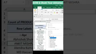 #Shorts | Advance Excel Tips & Tricks | Only 1 % People Known | Must Watch