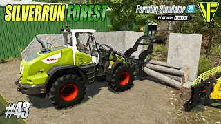 This Made Loading Logs SO EASY! | Silverrun Forest | Farming Simulator 22