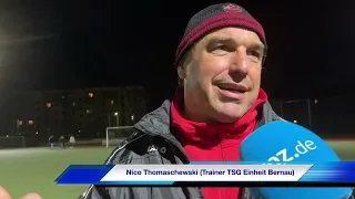 Landespokal Halbfinale TSG Einheit Bernau gegen FSV Luckenwalde