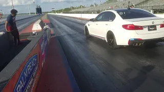 F90 BMW M5 vs AMG GTR!