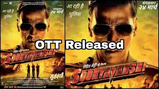 Sooryavanshi ott released | Akshay kumar movie review | Trailer | Full movie in hindi |#Shorts