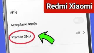 Private DNS setting in Redmi Xiaomi Phone | Redmi xiaomi me private DNS on kaise kare
