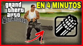 🔥Ubicación de la MINIGUN en GTA San Andreas - Como CONSEGUIR la MINIGUN ¿Dónde Encontrar la MINIGUN?