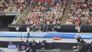 Jade Carey Uneven Bars Nationals 2024 Day 2