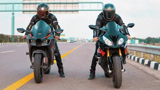 BMW S1000RR VS ZX10R | Hottest Race Ever!