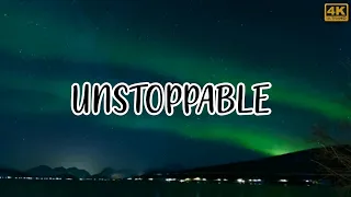 Sia - Unstoppable (Lyrics) || 4k HD || #unstoppable #sia