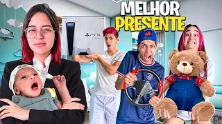 QUEM COMPRAR O MELHOR PRESENTE PRO DAVI VENCE *falimos