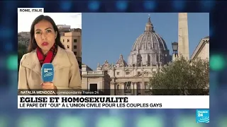 Église et homosexualité : Le pape dit "oui" à l'union civile pour les couples gays